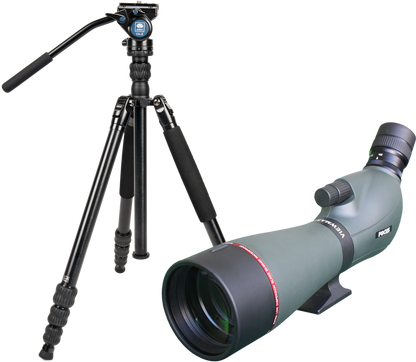 Focus Viewmaster ED 16-48x65 WP Incl. Sirui Stativ Traveler 7VA   - Udsigtskikkert